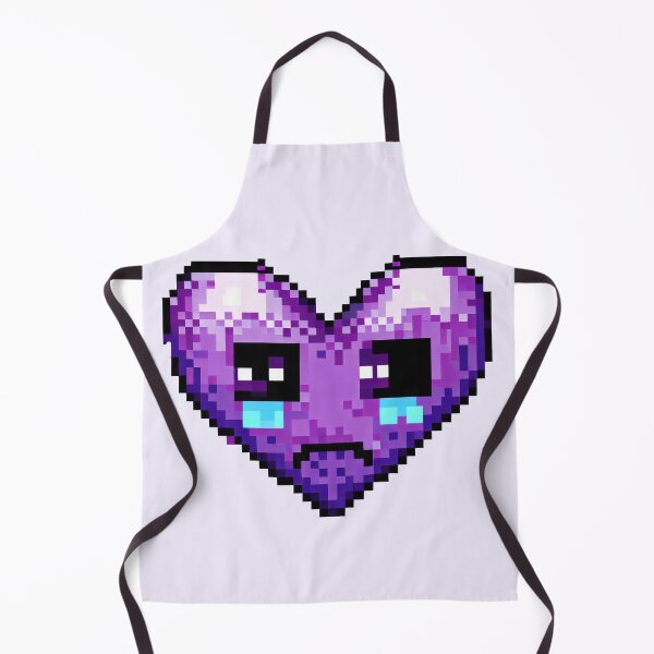 Item preview, Pixel Sad Heart - Purple Sorrow designed and sold by pocketart2023.