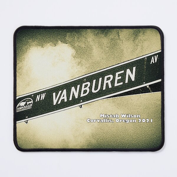 Item preview, Northwest Van Buren Avenue, Corvallis, Oregon designed and sold by The Street Sign Store.