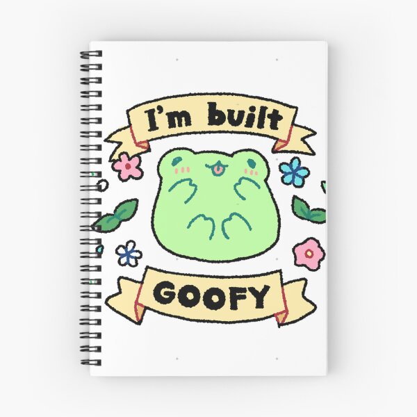 Item preview, I'm Built Goofy Frog (Full Color)  designed and sold by ClaireNola.