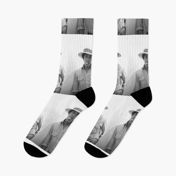 Item preview, Vintage Portrait: Young Obama Captured in Timeless Style, Sporting a Hat and Button-Up, Smoking a Cigarette designed and sold by Jennifer Adair.