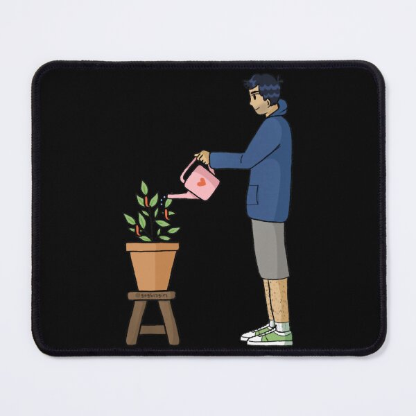 Item preview, shane from stardew valley watering his peppers designed and sold by GeorgeannaHitt.