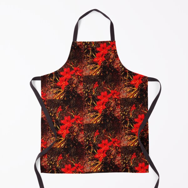 Item preview, red flowers designed and sold by unbleepable.