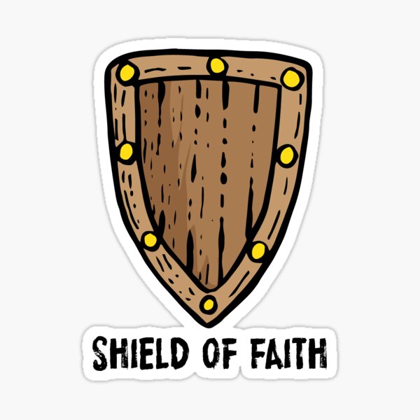 Shield and Sword Key Ring Armor of God Shield of Faith 