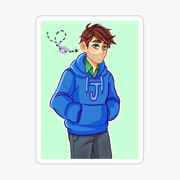 Aperçu de l'œuvre Shane Stardew Valley Premium créée et vendue par GeorgeannaHitt.