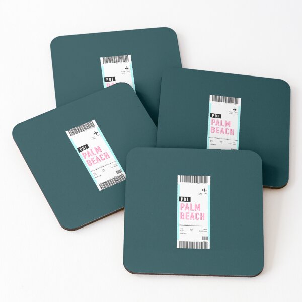 Item preview, Palm Beach Boarding Pass Plane Ticket designed and sold by MasenRin.