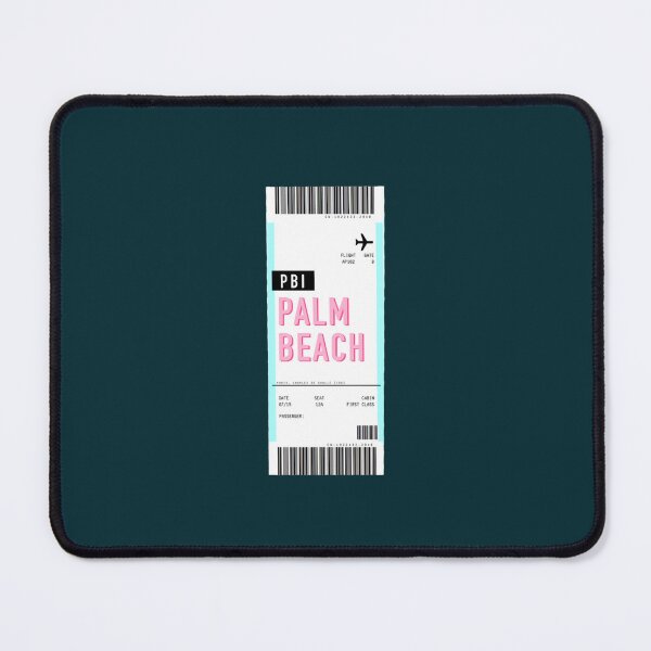 Item preview, Palm Beach Boarding Pass Plane Ticket designed and sold by MasenRin.