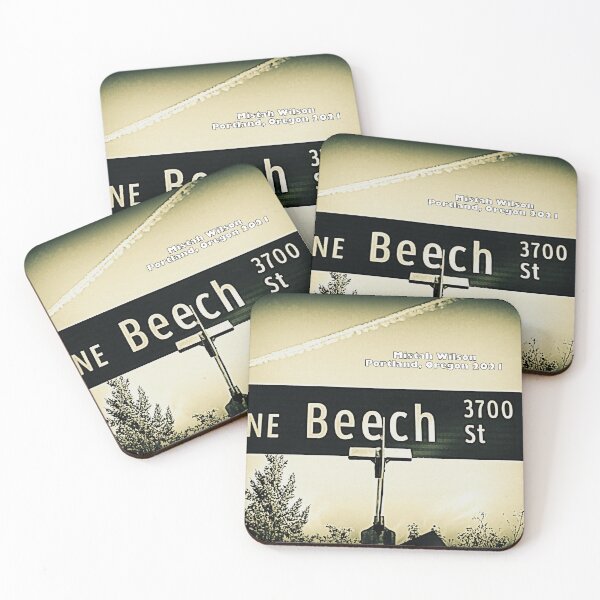 Item preview, Northeast Beech Street, Portland, Oregon designed and sold by The Street Sign Store.