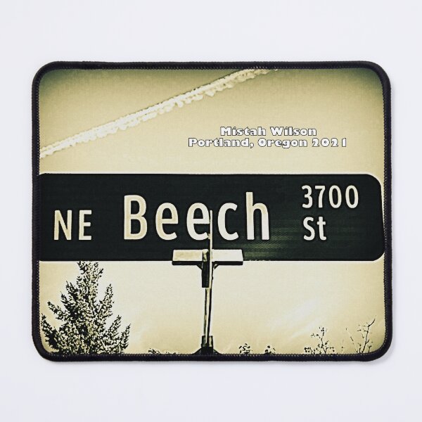 Item preview, Northeast Beech Street, Portland, Oregon designed and sold by The Street Sign Store.