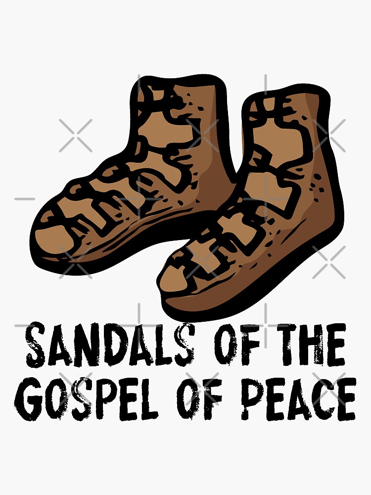 sandals-of-the-gospel-of-peace-sticker-for-sale-by-wildharegrafix