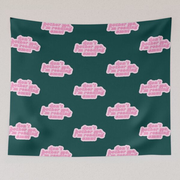 Item preview, Don_t Bother Me I Am Reading SmutPastel Pink80sFunkyTrendy designed and sold by MasenRin.