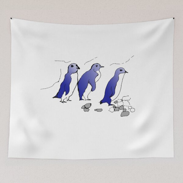 Item preview, Fairy Penguin Australian Little Blue Penguin  designed and sold by Artstastic.