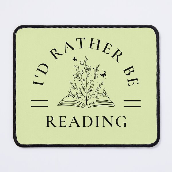 Item preview, I'd Rather Be Reading designed and sold by chocninja123.