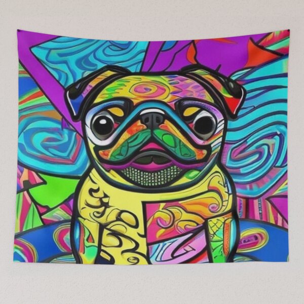 Item preview, The Pug designed and sold by cfbennettmedia.