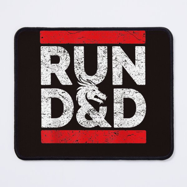 Item preview, Run D&D Board Game Dice Dungeons Game Retro Gear Dragons designed and sold by BranSeng.