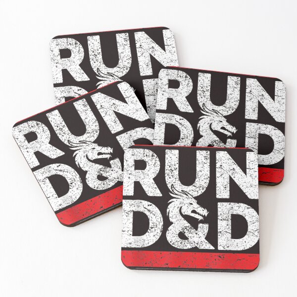 Item preview, Run D&D Board Game Dice Dungeons Game Retro Gear Dragons designed and sold by BranSeng.
