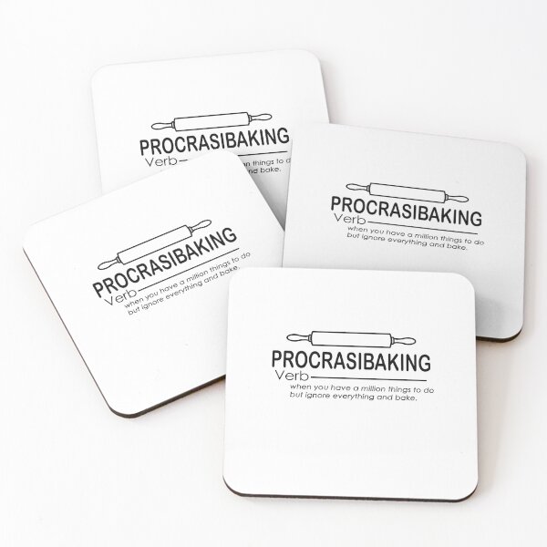Item preview, Procrastibaking Ignore everything and bake designed and sold by FlyShop1.