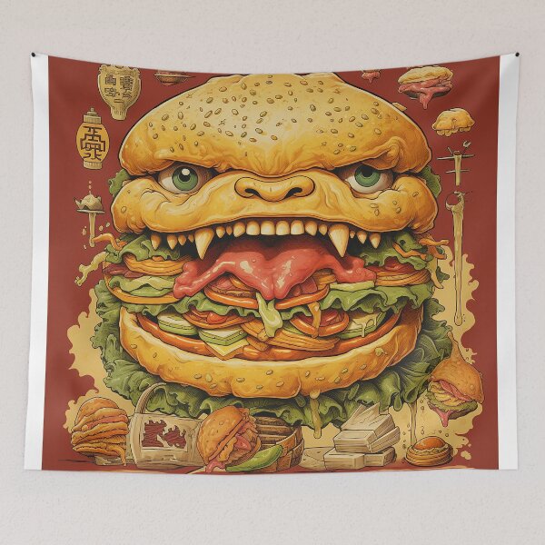 Item preview, Burger Monster designed and sold by ArthurSchaffer.