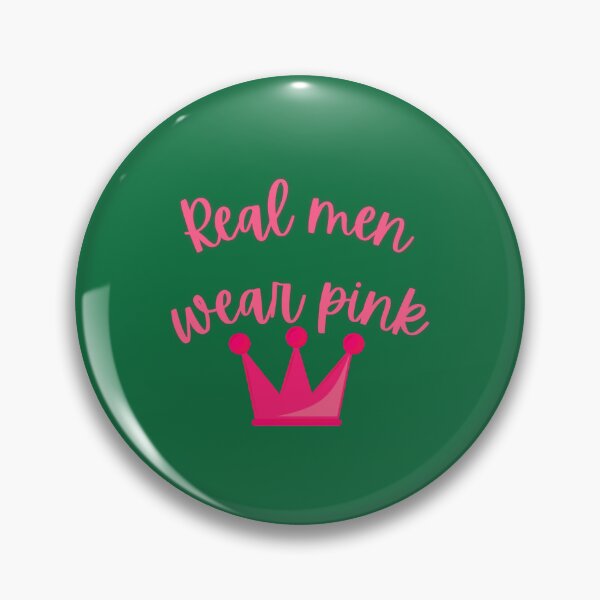 Item preview, Real Men Wear Pink designed and sold by WeddingFavors11.