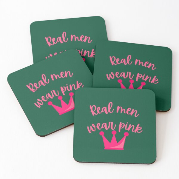 Item preview, Real Men Wear Pink designed and sold by WeddingFavors11.