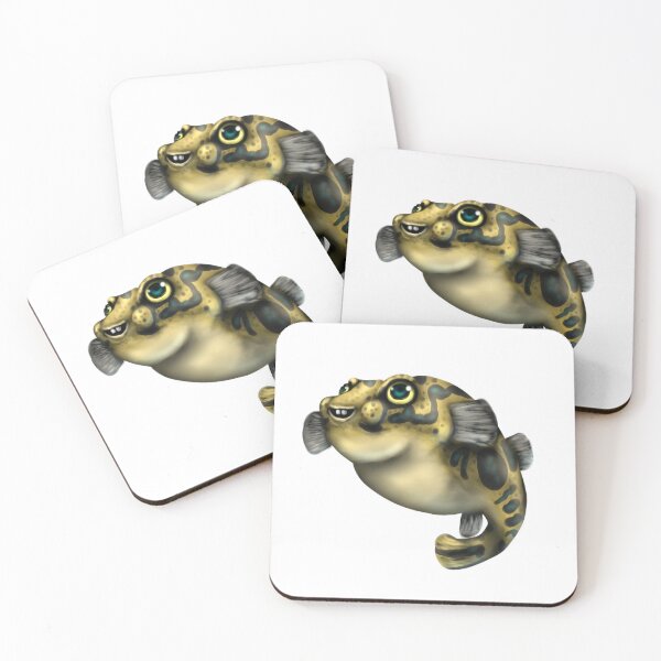 Item preview, Carinotetraodon travancoricus (Pea Puffer) designed and sold by Jeenakatarox.