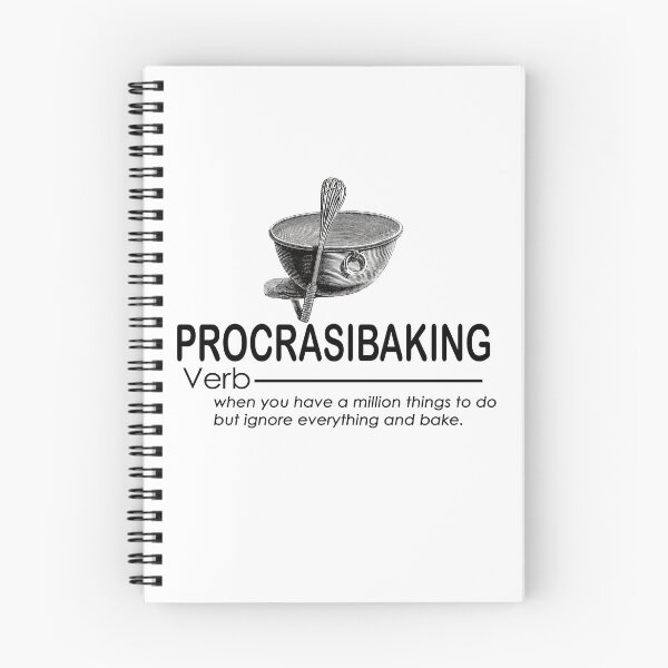 Item preview, Procrastibaking Ignore everything and bake designed and sold by FlyShop1.