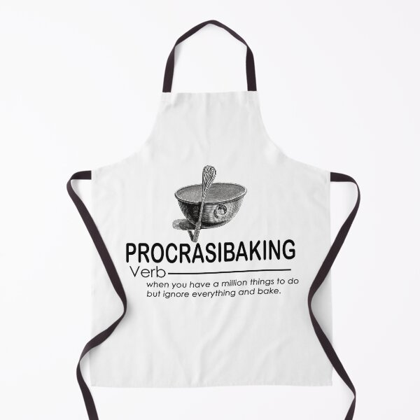 Item preview, Procrastibaking Ignore everything and bake designed and sold by FlyShop1.