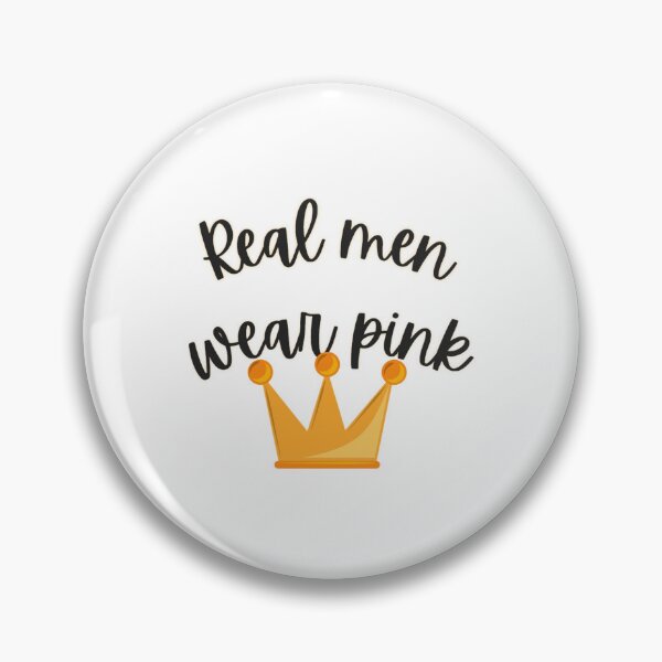 Item preview, Real Men Wear Pink   designed and sold by WeddingFavors11.