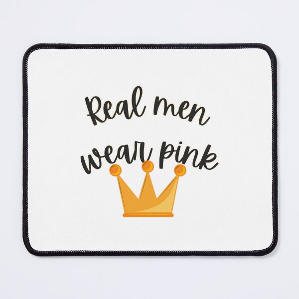 Item preview, Real Men Wear Pink   designed and sold by WeddingFavors11.