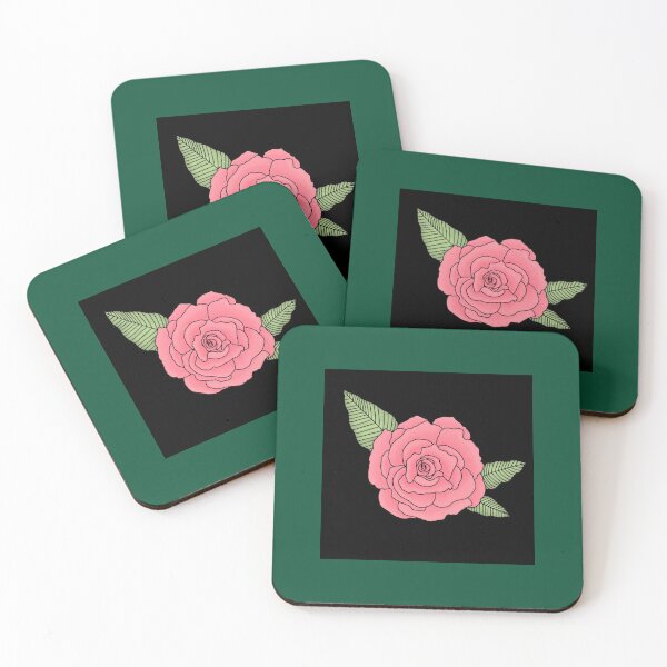Item preview, Pink Roses - GOTH Edition designed and sold by WeddingFavors11.
