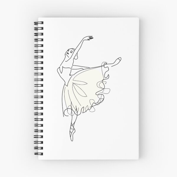 Item preview, Ballet Dancer Line Art 	 	 designed and sold by dvjtfofmqo38.