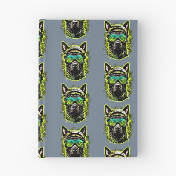 Aperçu de l'œuvre Jungle fluo : vert créée et vendue par RebelRacDesign.