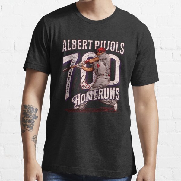 Albert Pujols Angels Majestic Size 2XL 600 Home Run T Shirt Good