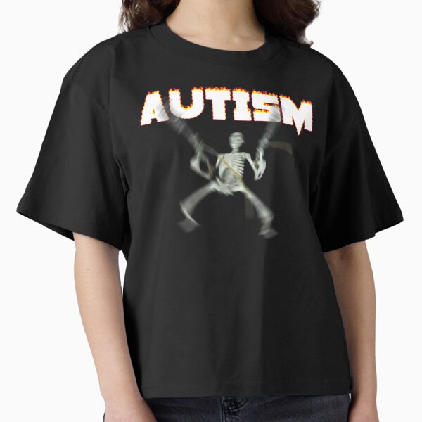 Item preview, Autism Skeleton Meme designed and sold by swankyswamprat.