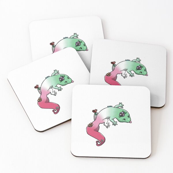Item preview, Abrosexual Pride Flag Gecko designed and sold by Hexes22.