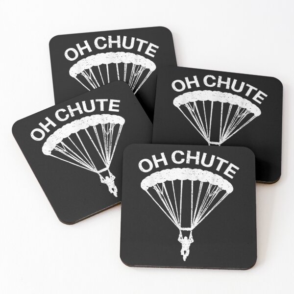 Item preview, Funny skydiving ,dont follow me ,skydiving humer,oh chut    designed and sold by PaddockPrincex.