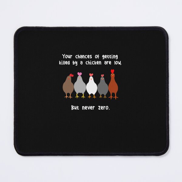 Item preview, Never Zero Chicken  designed and sold by Elislocko.