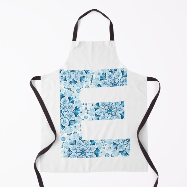 Item preview, Dottillism Mandala Letter E Blue designed and sold by Shaseldine.