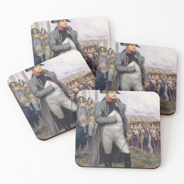 Item preview, Napoleon Bonaparte on the Battlefield Painting (1912) designed and sold by BravuraMedia.