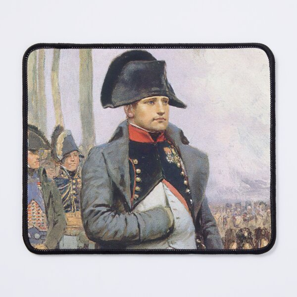 Item preview, Napoleon Bonaparte on the Battlefield Painting (1912) designed and sold by BravuraMedia.