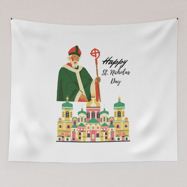 Item preview, Happy Christmas and St. Nicholas Day designed and sold by Indie-Chille.