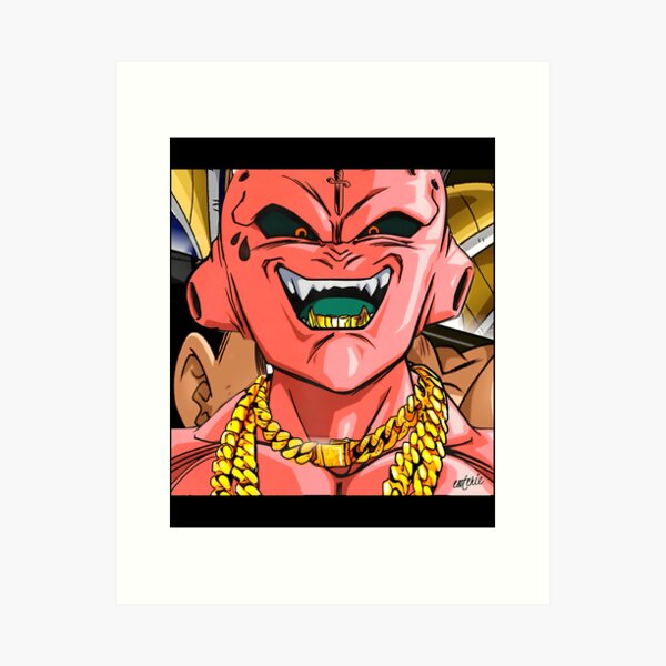 Majin Boo, Majin Buu Poster for Sale by dazuma-art