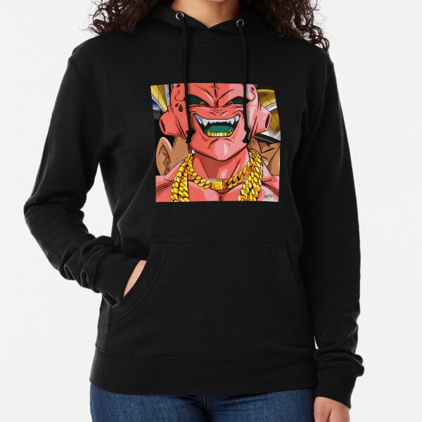 Dragon Ball Z - DBZ Parody Black Hooded Sweatshirts - Majin Buu