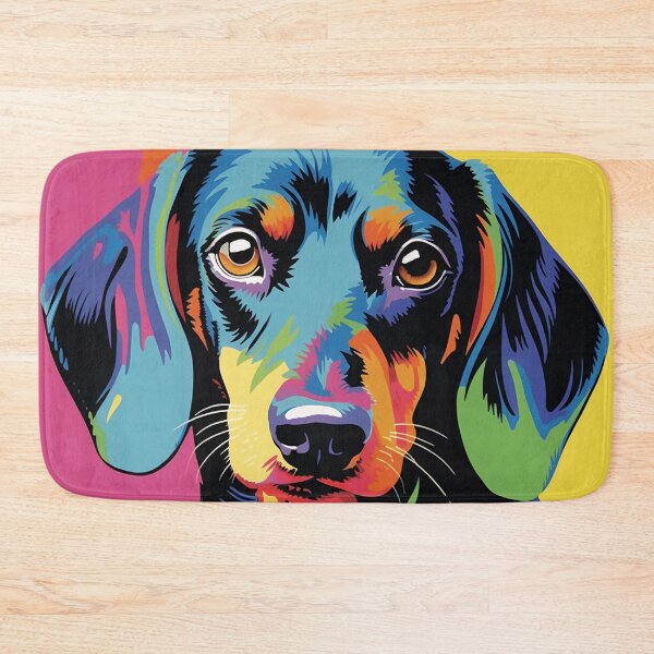 Item preview, Pop Art, Warhol themed Dachsund digital print in a variety of mediums designed and sold by dcrc.