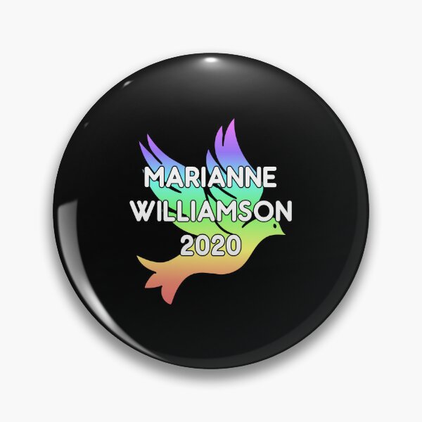 Item preview, Marianne Williamson For President 2020 Rainbow Dove designed and sold by flippinsg.