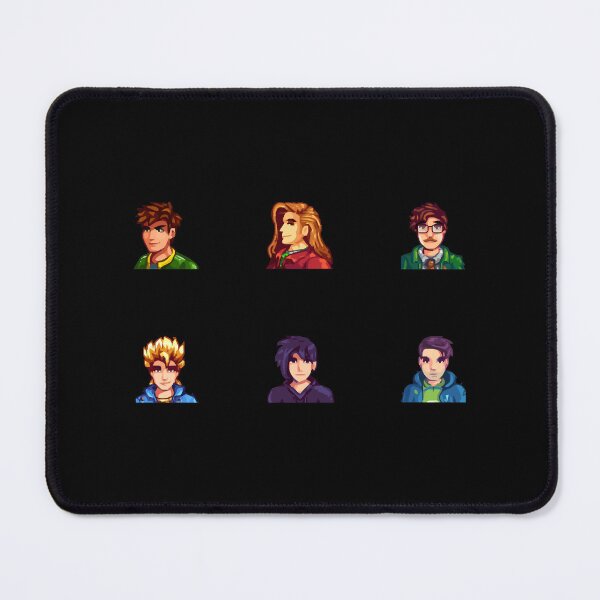 Item preview, Stardew Valley Bachelor Portrait Vectors designed and sold by ElyLidia.