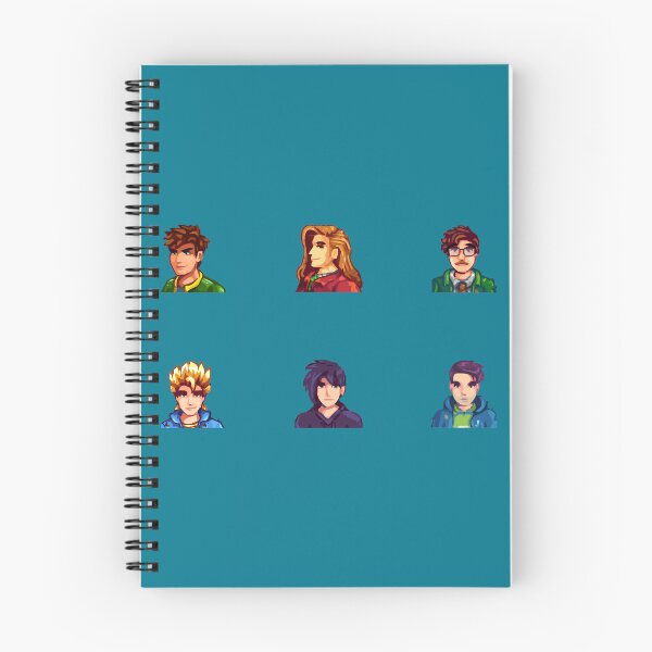 Item preview, Stardew Valley Bachelor Portrait Vectors designed and sold by ElyLidia.