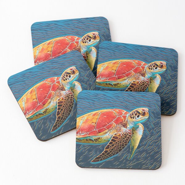 Item preview, Sea Turtle Digital Painting designed and sold by Heathermarie321.