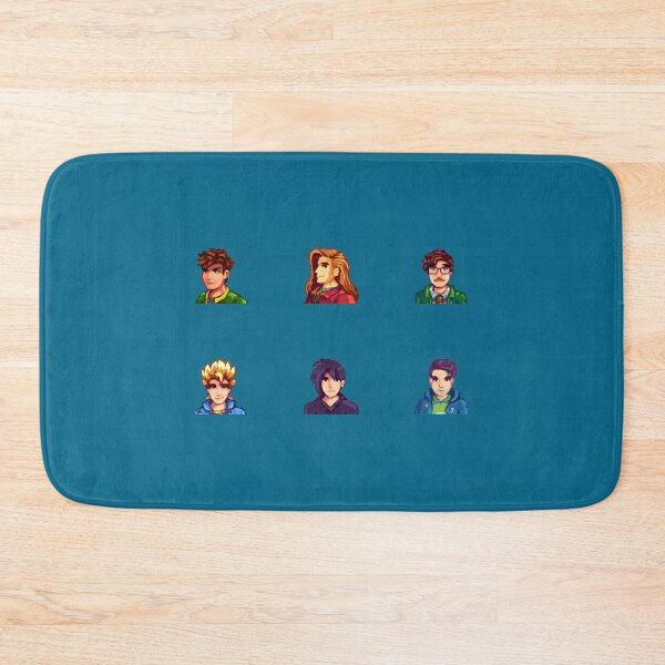 Item preview, Stardew Valley Bachelor Portrait Vectors designed and sold by ElyLidia.