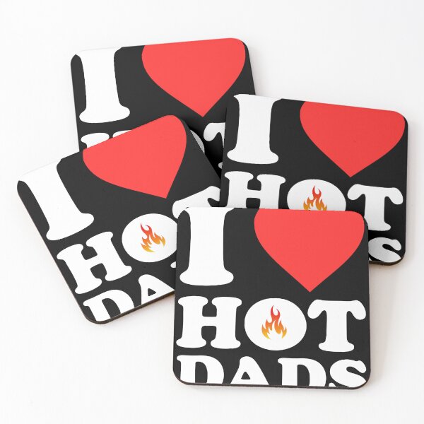 Item preview, I Love Hot Dads designed and sold by flippinsg.