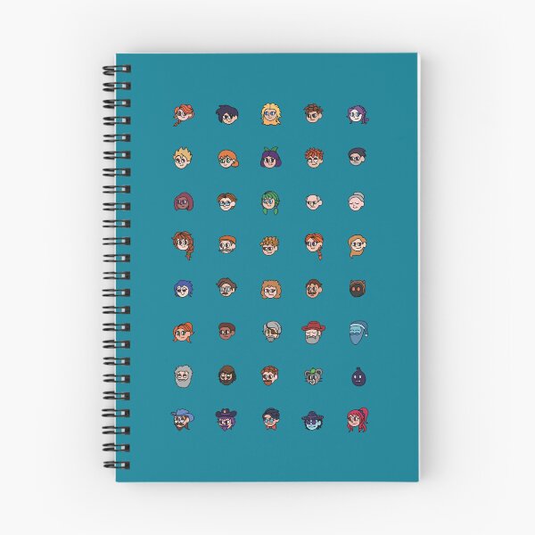 Item preview, Stardew Valley Characters Doodle designed and sold by ElyLidia.
